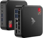 KAMRUI E3B Mini PC with AMD Ryzen 7 5825U, 32GB DDR4 1TB M.2 SSD Mini Computer, Mini Gaming PC with USB Type-C, Desktop Computer Supports Triple 4K Display, WiFi 6, BT 5.2 - Image 2