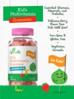 Carlyle Kids Multivitamin Gummies with Probiotics | 60 Chewables | Berry Flavor | Vegetarian, Non-GMO, Gluten Free Children's Supplement | by Lil' Sprouts | Packaging May Vary - Image 5