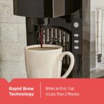 BLACK+DECKER Family Single Serve K-Cup Brewer: Large 50oz Water Reservoir, Versatile Ground Coffee & K-Cup Compatibility, Adjustable Tray for Travel Mugs - Image 4
