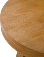 Plank+Beam Classic Round Coffee Table, 36" Farmhouse Coffee Table, Mini Center Tables for Small Spaces, Small Living Space Tea Table, Pecan Wirebrush - Image 6