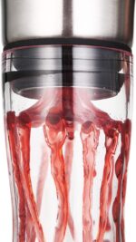 Wine Decanter Built-in Aerator Pourer, Wine Carafe, Red Wine Decanter,100% Lead-free Crystal Glass, Wine Hand-held Aerator, Wine Gift, Wine Accessories (Clear，Crystal) - Image 3