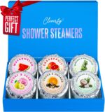 Cleverfy Shower Steamers Aromatherapy – Stocking Stuffers for Women, Teens and Wife – Christmas Gifts for Women and Teen Girls – White Elephant Gifts for Adults – 6 Tablets - Image 2