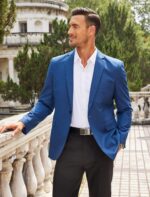 COOFANDY Mens Sport Coat Casual Blazer One Button Business Suit Jacket - Image 7