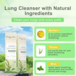 Herbal Diffuser Upgraded with Extracts of Mullein, Thyme and Mint for Cleansing Lungs, Improving Breathing and Oral Air Freshening - 2 Sticks 1Pack - Image 7