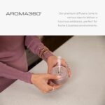 Aroma360 Fly Smart Car Scent Diffuser | Portable Air Freshener | Luxury Nebulizing Diffuser | Car Aromatherapy Diffuser for Essential Oils | Auto On/Off Cordless Super Quiet Device (Oil Not Included) - Image 8