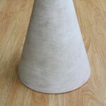 Small Drink Table, Round Martini Table, Drum End Table Side Table, Metal Accent Table,for Small Space Living Room, Bedroom, Dirt - Image 8