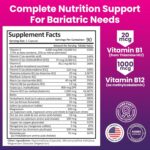 ProCare Health Bariatric Multivitamin 45mg Iron – Once Daily Capsule for Gastric Bypass, Sleeve & Post-Op Support – 90 Easy-to-Swallow Capsules, 3-Month Supply, No Artificial Colors, Gluten-Free - Image 4