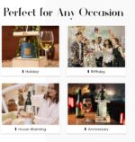 Personalized Gifts Box For Versatile Use | Wine Bar Gift For Celebration, Occasion and Special Moments | Personalization Visual In Leaf Design - Congratulations - Image 7