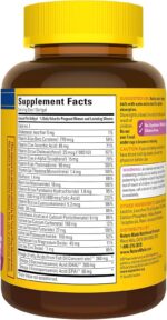 Nature Made Prenatal with Folic Acid + DHA, Prenatal Vitamin and Mineral Supplement for Daily Nutritional Support, 110 Softgels, 110 Day Supply - Image 9