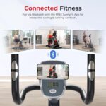 Sunny Health & Fitness Essentials Series Magnetic Smart Recumbent Bike with Exclusive SunnyFit App Enhanced Bluetooth Connectivity – SF-RB422003 - Image 4