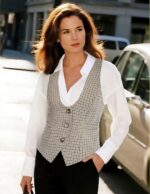 GRACE KARIN Women's Suit Vest Top, Dressy Casual Sleeveless Button Wasitcoat, Fromal Steampunk Blazer For Work Office - Image 7