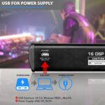 Pyle Professional Bluetooth DJ Audio Mixer - 6-Channel DJ Controller Sound Mixer w/DSP 16 Preset Effects, USB Interface, 4 XLR Mic/Line Input, AUX, FX Processor MP3 Player, Headphone Jack - PMX466 - Image 4
