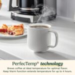 Cuisinart Coffee Maker, PerfecTemp 14-Cup Programmable Coffeemaker with Over Ice, 1-4 Cup Settings, Adjustable 24-Hour Start and Auto-Shut-Off Times, 30 Minute Keep Warm, Stainless Steel, DCC-3500W - Image 5