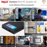 MeLE Mini PC Quieter 4C with Windows 11 Pro, Fanless N150 16GB RAM 512GB M.2 SSD Mini Computers, Full-Functional USB-C, 2.4G/5G WiFi, 4K Triple Display on Home, Office, Education, Astrophotography - Image 9