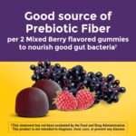 Nature Made Probiotic + Prebiotic Fiber Gummies, Gut Health, Fiber Supplement and Probiotics for Digestive Health, 50 Gummies, 25 Day Supply - Image 4