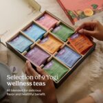 Yogi Organic Tea Sampler Gift Box (45 Tea Bags) Assorted Delicious Wellness Blends - 9 Favorite Herbal, Green & Black Varieties - Image 7