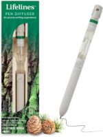 Lifelines Pen Diffuser, Walk in the Woods - 1mm Black Ballpoint Pen with Scented Essential Oil Blends – Aromatherapy Diffuser & Sensory Immersion Diffuse Aroma As You Write - Image 2