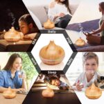 HLS Aroma Diffusers for Essential Oils Large Room with 10 Essential Oils,Ultrasonic Aromatherapy Diffuser for Home Bedroom, Cool Mist Humidifier Vaporizer - Image 7