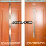 Physical Therapy Finger Ladder for Shoulder Rehab, Over Door/Wall Finger Ladder Physical Therapy for Joint/Muscle Pain Relief, Rehab Equipment for Frozen Shoulder, Rotator Cuff Surgery, Chronic Pain - Image 6