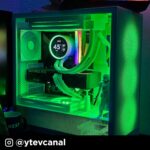 NZXT H5 Flow 2024 - Compact ATX Mid-Tower PC Gaming Case - High Airflow - 2 x 120mm Fans Included - 360mm Front & 240mm Top Radiator Support - Cable Management System - Tempered Glass - Black - Image 12