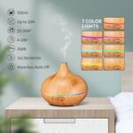 HLS Aroma Diffusers for Essential Oils Large Room with 10 Essential Oils,Ultrasonic Aromatherapy Diffuser for Home Bedroom, Cool Mist Humidifier Vaporizer - Image 3