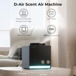 Smart Aroma Scent Waterless Essential Oil Diffuser, Cold Air Tech Scent Air Machine for 1500 Sq Ft,200ml Hotel Collection Diffuser for Home & Office (Black Titanium, Single Scent) - Image 3