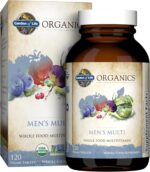 Garden of Life Organics Whole Food Multivitamin for Men, 120 Tablets, Vegan Vitamins and Minerals for Mens Health and Well-Being, Certified Organic Vegan Mens Multi - Image 2