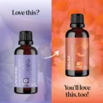 Unwind Aromatherapy Essential Oil Blend - Calming Essential Oils for Diffusers for Home Travel and Baths with Invigorating Pure Bergamot Patchouli and Citrus Essential Oils for Stress Support - Image 6