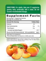 Nature's Truth Vitamin D3 Gummies | 5000 IU | 60 Count | Peach Flavor | Vegetarian, Non-GMO & Gluten Free Supplement - Image 3