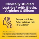 Nature Made Hair Growth Softgels with Lustriva, Biotin, Vitamin C & A, Support Healthy Hair as You Age, 30 Softgels, 30 Day Supply - Image 3