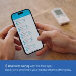 Beurer Cardio Companion EKG Monitor - 3-Lead Portable ECG Machine, Detects Irregular Heart Rhythms, Fast Results in 30 Seconds, Bluetooth with App, Rechargeable Battery, FSA/HSA Eligible, ME75 - Image 7