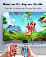 Switch Docking Station for Nintendo Switch Dock, Portable Switch Base Accessories, Switch TV Adapter Compatible Steam Deck/Switch OLED - Image 4