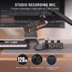 FIFINE Podcast Equipment Bundle Set, Music Recording Kit with Studio Dynamic Microphone and USB Audio Mixer with XLR Mic Input, Headphone Monitoring, Volume Knob for Vocal/Voice Over-AmpliTank KS6 - Image 6