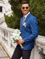 COOFANDY Mens Sport Coat Casual Blazer One Button Business Suit Jacket - Image 9