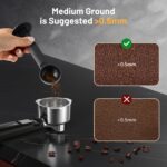 Espresso Machine, 20 Bar Professional Espresso Coffee Maker with Milk Frother Steam Wand, Hot & Iced Coffee Machine, Compact Stainless Steel Coffee Machine for Cappuccino,Latte,Cold Brew - Image 9