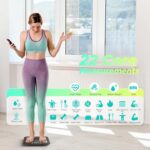 RunStar Scale for Body Weight, Smart Scale with 8-in-1 VA Display, High Precision Bathroom Digital Scale for Body Weight Heart Rate BMI Body Fat 22 Body Composition Sync APP, FSA&HSA Eligible - Image 4