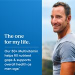 One A Day Men’s 50+ Multivitamins, Supplement with A, C, D, E and Zinc for Immune Health*, Calcium & More, 100 Tablets - Image 5