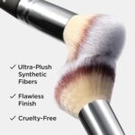 IT Cosmetics Heavenly Luxe Complexion Perfection Brush #7 - Dual-Ended Premium Makeup Brush for Foundation Concealer & Contour, Ultra-Soft Synthetic Fibers, Airbrush Finish, Pro-Hygienic, Cruelty-free - Image 3