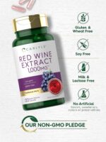 Carlyle Red Wine Extract Capsules | 1000mg | 120 Count | Non-GMO and Gluten Free Supplement - Image 5