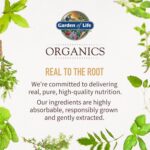 Garden of Life Organics Whole Food Multivitamin for Men, 120 Tablets, Vegan Vitamins and Minerals for Mens Health and Well-Being, Certified Organic Vegan Mens Multi - Image 9