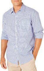 Amazon Essentials Mens Regular-Fit Long-Sleeve Casual Poplin Shirt - Image 2