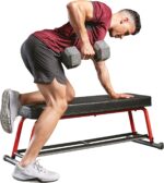Sunny Health & Fitness Weight Bench for Heavy Duty Workouts, Exercise, Strength Training, Lifting and Home Gyms - Image 2