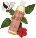 SheaMoisture Bath, Body & Massage Oil, Coconut & Hibiscus, 2-Pack – Illuminating Moisturizer for Dry Skin, 8 Oz Ea - Image 7