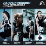 Tribe WOD Hammer Kettlebell 15-70lb + Adjustable | Cross Training Workout Equipment for Muscle Building, Cardio Fitness, Weights for Women & Men | Strength Training Kettlebells- New - Image 7