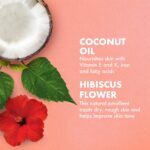 SheaMoisture Bath, Body & Massage Oil, Coconut & Hibiscus, 2-Pack – Illuminating Moisturizer for Dry Skin, 8 Oz Ea - Image 9