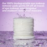 Almay Biodegradable Makeup Remover Pads, Longwear & Waterproof, Hypoallergenic, Fragrance-Free, Dermatologist & Ophthalmologist Tested, 80 Count - Image 6