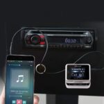 Bluetooth FM Transmitter for Car, Wireless Car Radio Adapter, Handsfree Auto Kit with Remote Control, MP3 Music Player Support USB Charger Siri Google Assistant U Disk/TF Card/Aux - Image 6