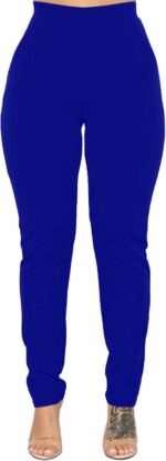 Tcremisa Women's Casual Pants Suit 2 Piece Business Outfits Solid Long Sleeve Blazer and Pencil Pant Sets - Image 7