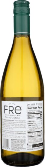 Sutter Home Fre Chardonnay Non-alcoholic Wine 750ml - Image 4