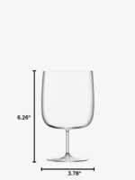 LSA International Borough Craft Beer Glasses 21 oz, Set of 4, Luxury Elegant Modern Cider Drinking Glassware with Large Bowl - Image 6